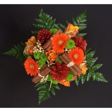 BOUQUET FETE DE FIN D'ANNEE 24 TIGES