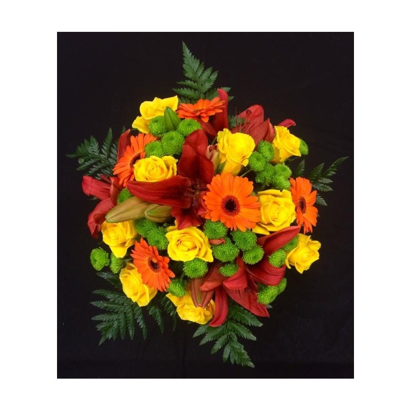 VIOLETTE FETE DE PAQUES BOUQUET 28 TIGES