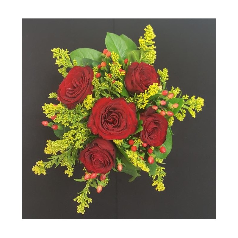 BOUQUET PROMOTION 25 TIGES COMPOSE DE 10 SOLIDAGO