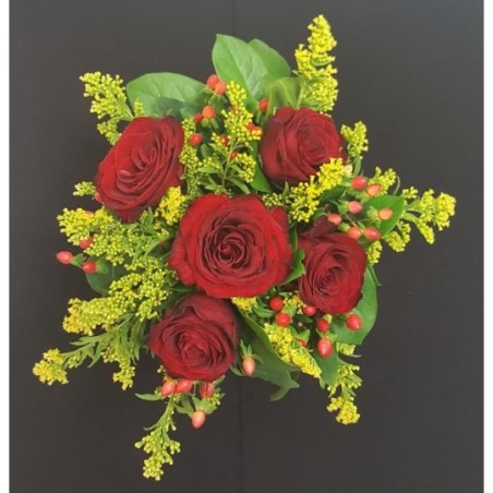 BOUQUET PROMOTION 25 TIGES COMPOSE DE 10 SOLIDAGO
