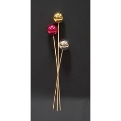 TRIO BOULE DE NOEL COULEUR ALEATOIRE