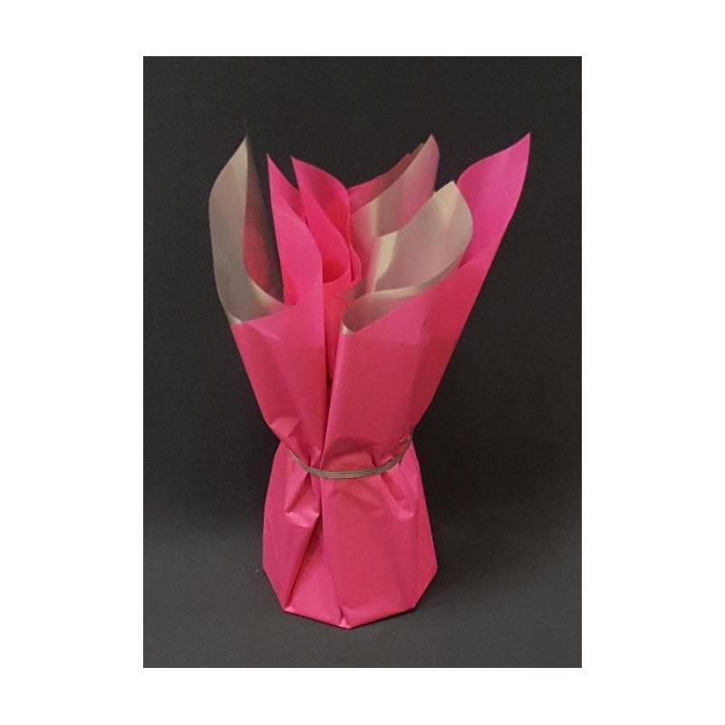 BULLE ARGENT ET ROSE