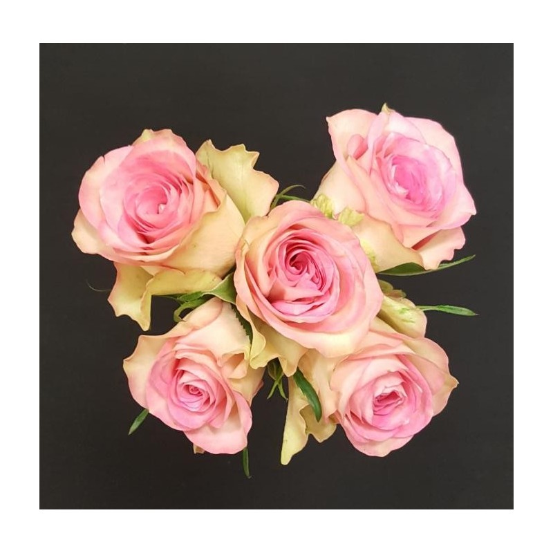 NOEMIE BOUQUET DE 5 ROSES ROSES