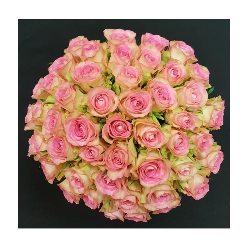 ELSA BOUQUET DE 50 ROSES ROSES GB 50 CM
